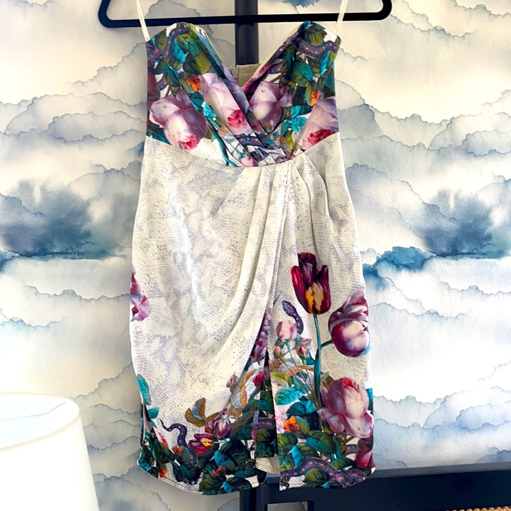 Zimmermann strapless silk dress - Size 0